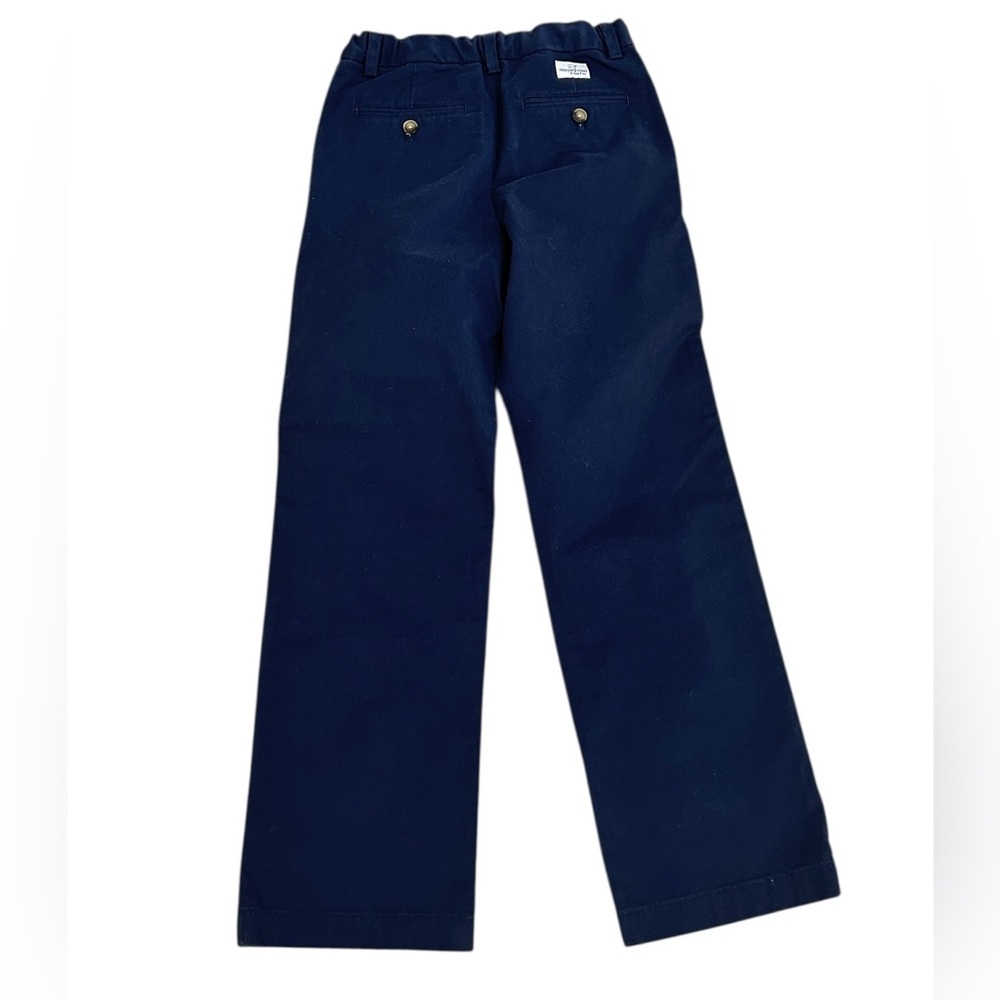 Vineyard Vines navy stretch cotton straight leg Pants chinos elastic 12(boys)